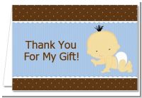 Baby Boy Asian - Baby Shower Thank You Cards