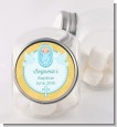 Baby Boy - Personalized Baptism / Christening Candy Jar thumbnail