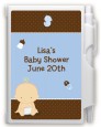Baby Boy Caucasian - Baby Shower Personalized Notebook Favor thumbnail