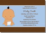 Baby Boy Hispanic - Baby Shower Invitations