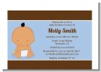 Baby Boy Hispanic - Baby Shower Petite Invitations thumbnail