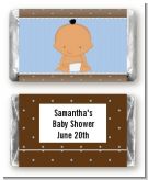 Baby Boy Hispanic - Personalized Baby Shower Mini Candy Bar Wrappers Baby Boy Hispanic - Personalized Baby Shower Mini Candy Bar Wrappers
