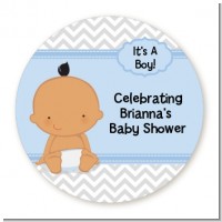 Baby Boy Hispanic - Personalized Baby Shower Table Confetti