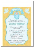 Baby Boy - Baptism / Christening Petite Invitations