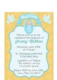 Baby Boy - Baptism / Christening Petite Invitations thumbnail