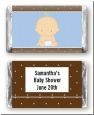 Baby Boy Caucasian - Personalized Baby Shower Mini Candy Bar Wrappers thumbnail