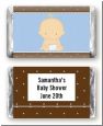 Baby Boy Caucasian - Personalized Baby Shower Mini Candy Bar Wrappers thumbnail