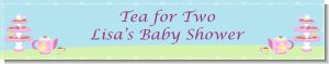 Baby Brewing Tea Party - Personalized Baby Shower Banners