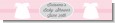 Sweet Little Lady - Personalized Baby Shower Banners thumbnail
