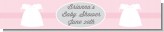 Sweet Little Lady - Personalized Baby Shower Banners