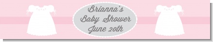 Sweet Little Lady - Personalized Baby Shower Banners