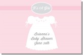 Sweet Little Lady - Personalized Baby Shower Placemats