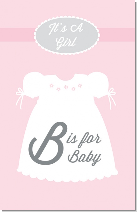 Sweet Little Lady - Personalized Baby Shower Nursery Wall Art