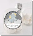 Baby Elephant - Personalized Baby Shower Candy Jar thumbnail