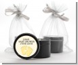 Baby Feet Neutral - Baby Shower Black Candle Tin Favors thumbnail