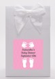 Baby Feet Pitter Patter Pink - Baby Shower Goodie Bags thumbnail