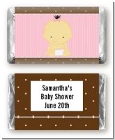 Baby Girl Asian - Personalized Baby Shower Mini Candy Bar Wrappers