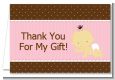 Baby Girl Asian - Baby Shower Thank You Cards thumbnail