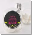 Baby Girl Chalk Inspired - Personalized Baby Shower Candy Jar thumbnail