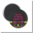 Baby Girl Chalk Inspired - Personalized Baby Shower Magnet Favors thumbnail
