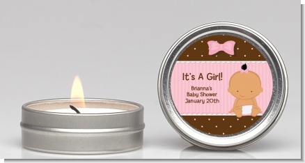 Baby Girl Hispanic - Baby Shower Candle Favors