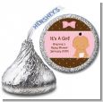 Baby Girl Hispanic - Hershey Kiss Baby Shower Sticker Labels thumbnail