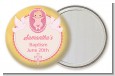 Baby Girl - Personalized Baptism / Christening Pocket Mirror Favors thumbnail
