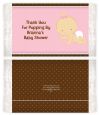 Baby Girl Caucasian - Personalized Popcorn Wrapper Baby Shower Favors thumbnail