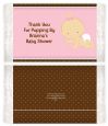 Baby Girl Caucasian - Personalized Popcorn Wrapper Baby Shower Favors thumbnail