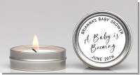 Baby is Brewing - Baby Shower Candle Favors