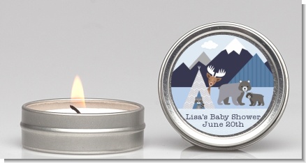 Baby Mountain Trail - Baby Shower Candle Favors