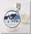 Baby Mountain Trail - Personalized Baby Shower Candy Jar thumbnail