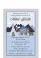 Baby Mountain Trail - Baby Shower Petite Invitations thumbnail