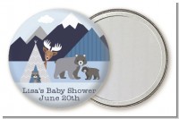 Baby Mountain Trail - Personalized Baby Shower Pocket Mirror Favors