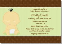 Baby Neutral Asian - Baby Shower Invitations