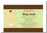 Baby Neutral Asian - Baby Shower Petite Invitations