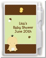 Baby Neutral Asian - Baby Shower Personalized Notebook Favor