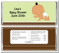 Baby Neutral Hispanic - Personalized Baby Shower Candy Bar Wrappers
