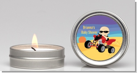 Baby On A Quad - Baby Shower Candle Favors