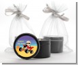 Baby On A Quad - Baby Shower Black Candle Tin Favors thumbnail