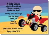Baby On A Quad - Baby Shower Invitations