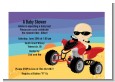 Baby On A Quad - Baby Shower Petite Invitations thumbnail