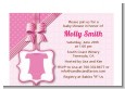 Baby Outfit Pink - Baby Shower Petite Invitations thumbnail