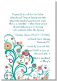 Baby Sprinkle - Baby Shower Petite Invitations