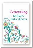 Baby Sprinkle - Custom Large Rectangle Baby Shower Sticker/Labels