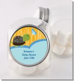 Baby Turtle Blue - Personalized Baby Shower Candy Jar