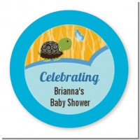 Baby Turtle Blue - Personalized Baby Shower Table Confetti