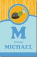 Baby Turtle Blue - Personalized Baby Shower Nursery Wall Art thumbnail