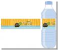 Baby Turtle Blue - Personalized Baby Shower Water Bottle Labels thumbnail