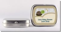 Baby Turtle Neutral - Personalized Baby Shower Mint Tins